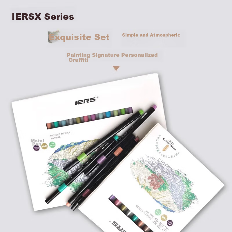 Aiersi IERS502BR 18-Color Marker Set