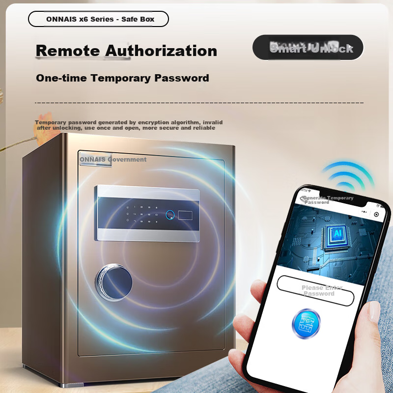 ONNAIS New Safe - Small Financial Security Box