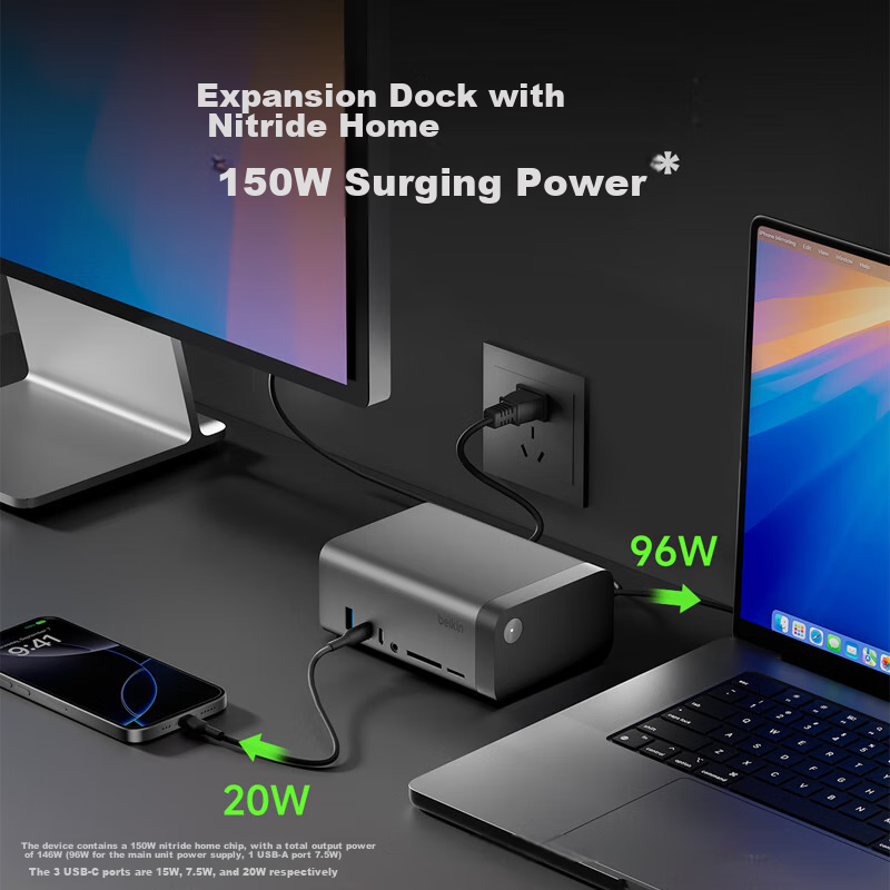 BELKIN Thunderbolt 4 Docking Station 5-In