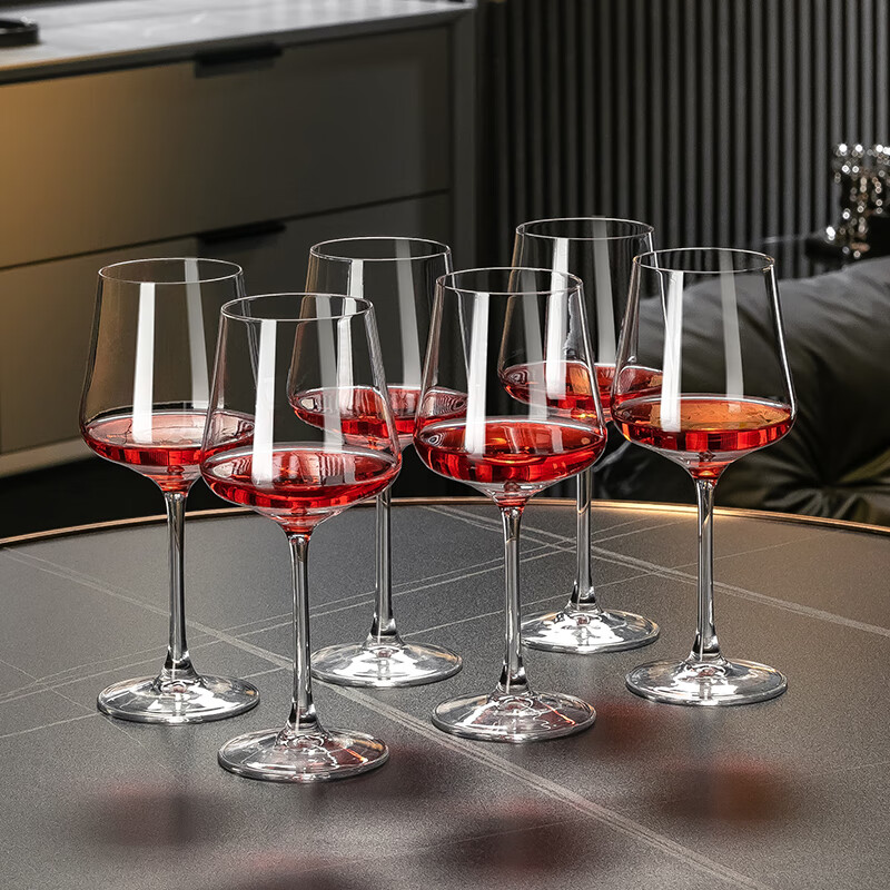 CRISTALGLASS Red Wine Goblets Set of 6