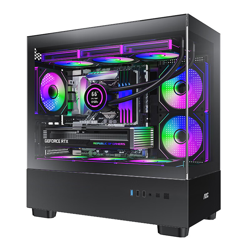 AOC CG393W White Gaming Desktop Case