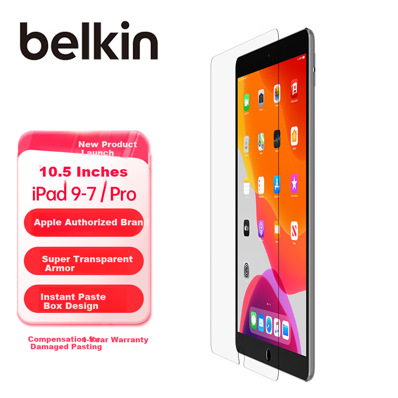 Belkin Apple iPad Pro 12.9" HD Tempered Glass Screen Protector
