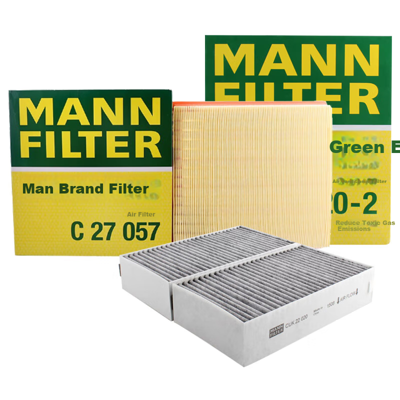 MANNFILTER Air & Cabin Filter Set for Buick GL8