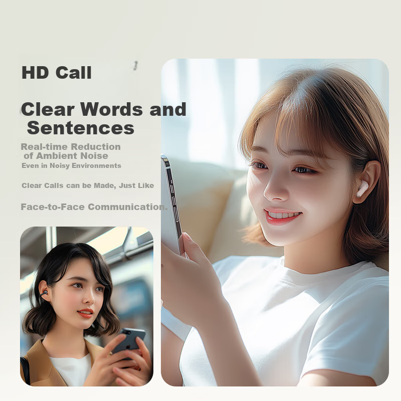 Aigo Bluetooth 6.0 Wireless Earphones with Battery Display