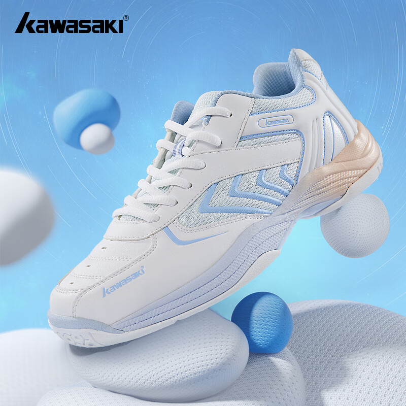 Kawasaki Badminton Shoes Unisex 003 - Vibrant Black