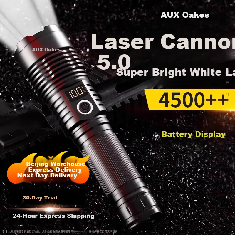 Aokesi Ultra-Bright Rechargeable Flashlight
