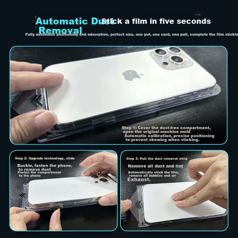 ALittleFlower Tempered Glass Screen Protector for Apple 16/15 Plus