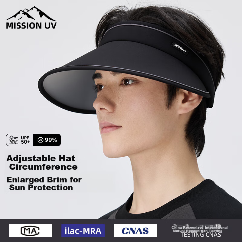 MISSION UV Men's Sun Hat - UV Protection Visor Cap