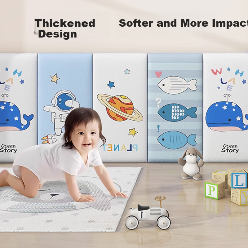 Aibaoshi Anti-Collision Wall Sticker - Underwater Fish & Whale