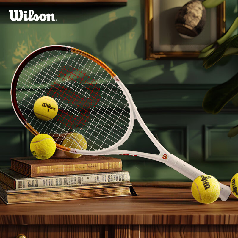 Wilson BLX BOLD Tennis Racket with Shock-Absorbing Tech