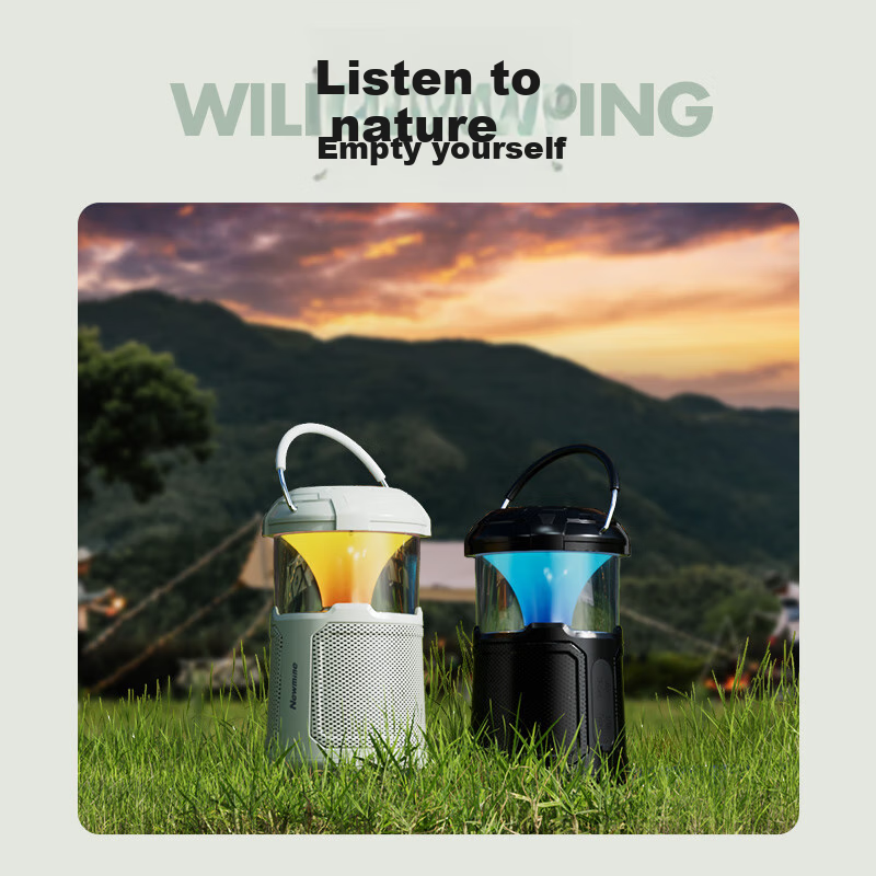 Newmine Neck-Hanging Fan Bluetooth Speaker