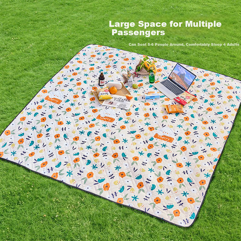 Suncojia 2x2m Picnic Mat for 4-8 People