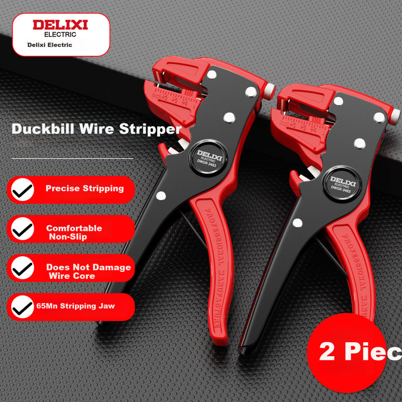 Delixi Duckbill Wire Stripper & Plier Set