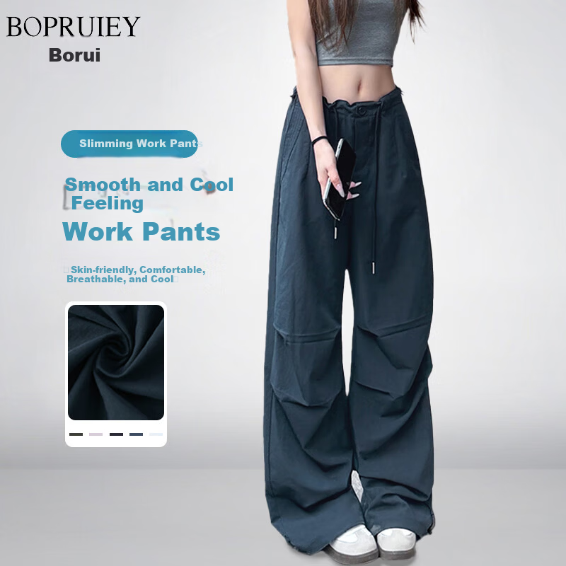 BOPRUIEY Women's Autumn Jogger Work Pants