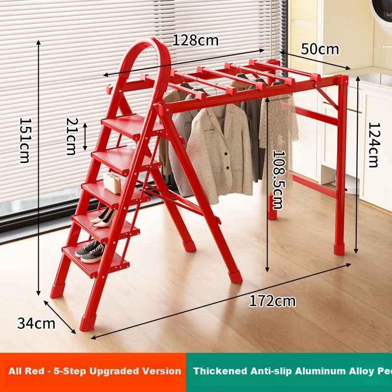 Yilinju Foldable Aluminum Ladder