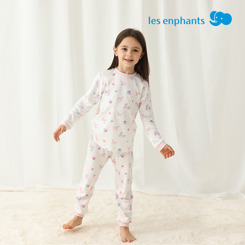 Les Enphants Kids Thermal Set - Soft Pink