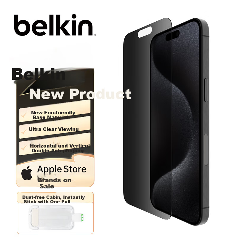 Belkin Privacy Screen Protector for iPhone 16 Pro Max