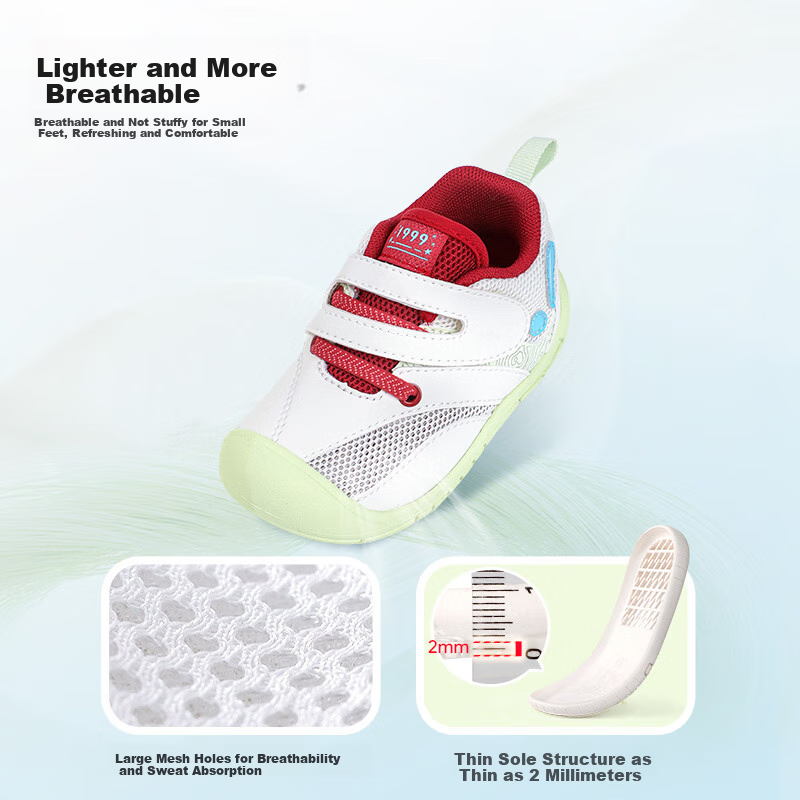 DR·KONG Toddler Pre-Walking Shoes - Soft Spring Comfort