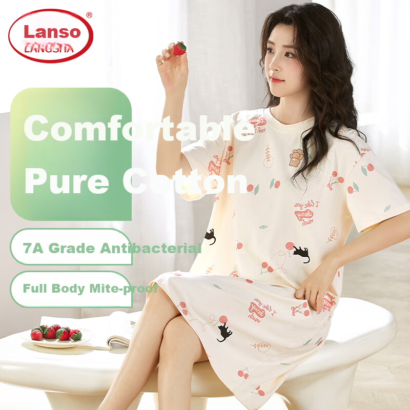 LangSha Pure Cotton Women's Pajamas