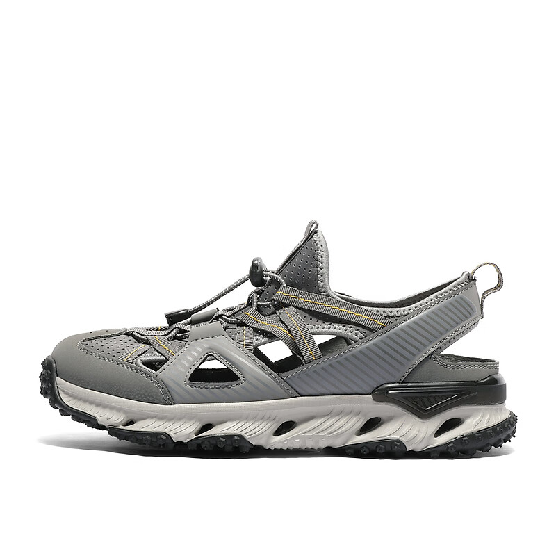 SENDA Men's Summer Breathable Sandals Gray QJ017BM5