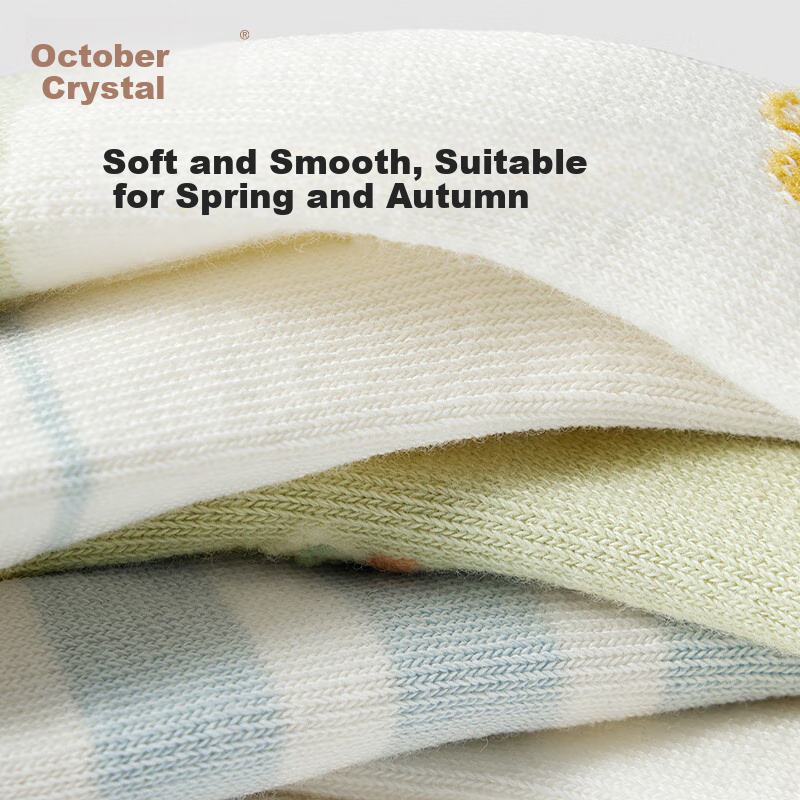 Shiyuejiejing Baby Socks - Cozy Mid-Calf Socks for Kids