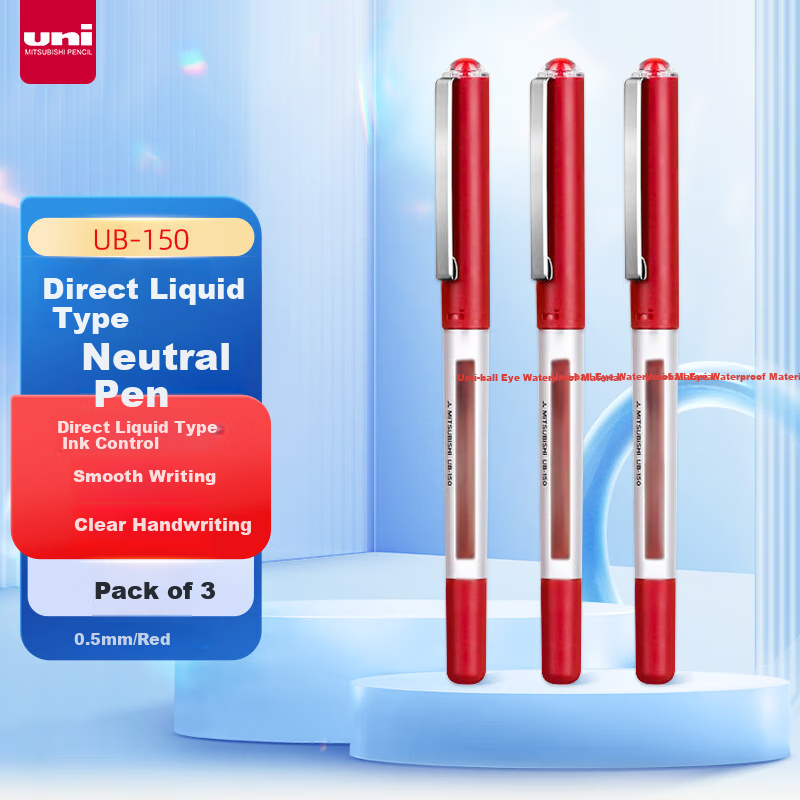 Uni-Ball EYE Black Gel Pen 0.38mm