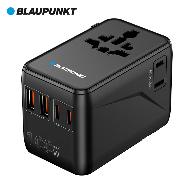 BLAUPUNKT Global Universal Adapter Plug - 70W Fast Charging