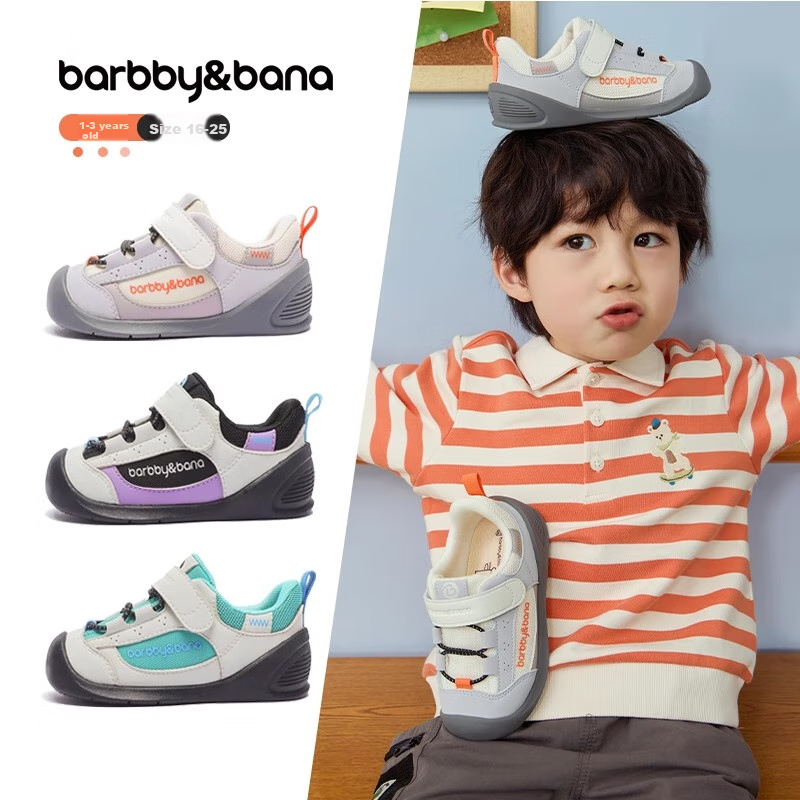 BARBBY&BANA Baby Walking Shoes, Breathable Toddler Footwear