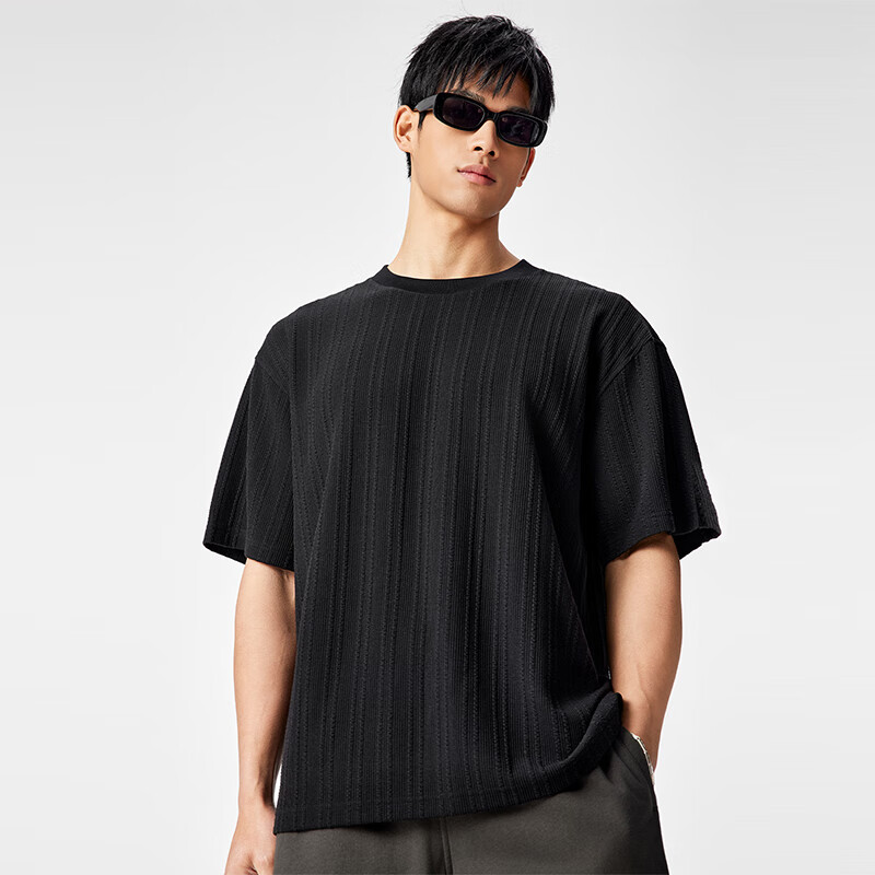 BODYDREAM Men's Snake Bone Texture T-Shirt