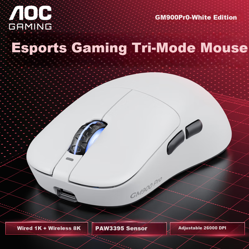 AOC GM900Pro Wireless Bluetooth Tri-Mode Mouse