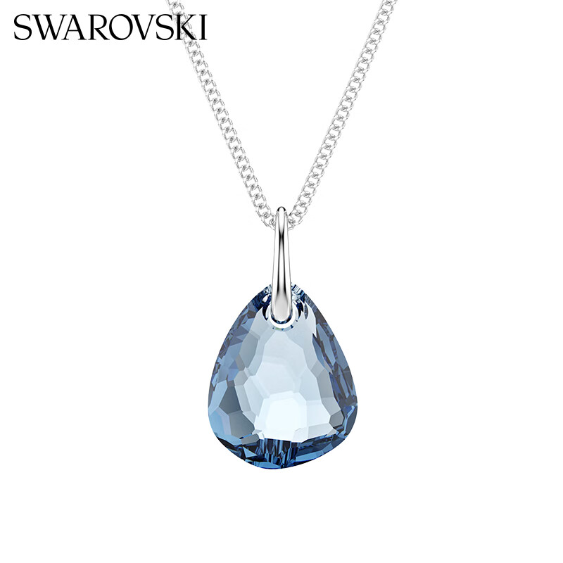 Swarovski Energetic Blue Crystal Necklace for Women