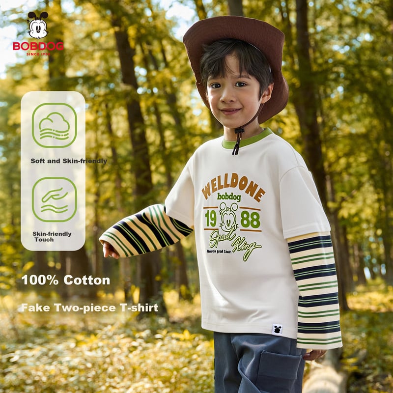 BOBDOG Kids Long-Sleeve T-Shirt