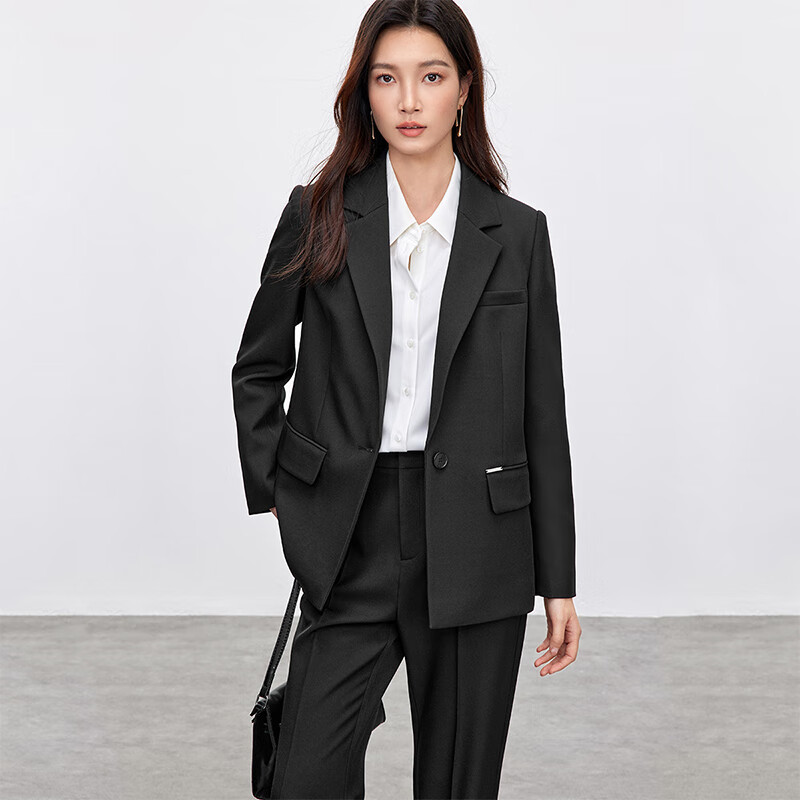 Sentubila 2025 Spring Autumn Blazer - Elegant Commuter Style