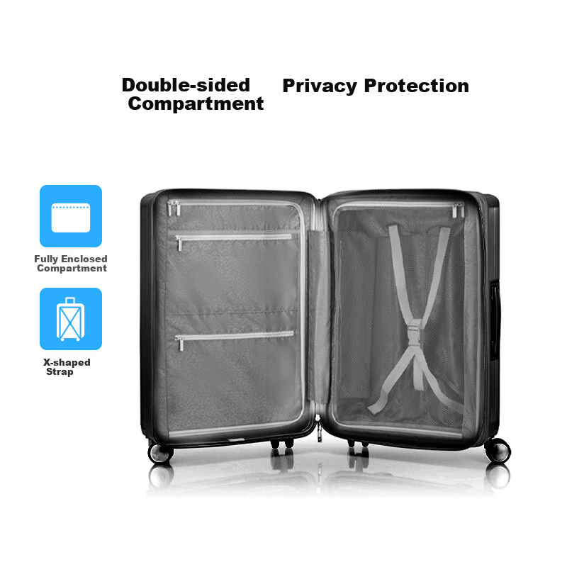 AmericanTourister Carry-On Suitcase with Password Lock