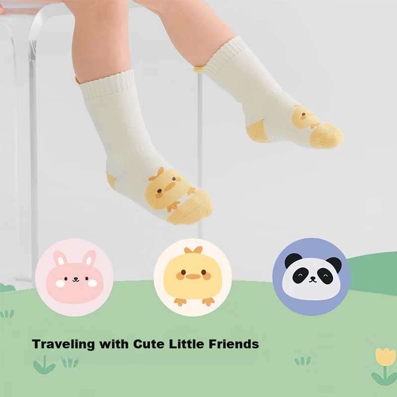 BALABALA Baby Socks - Winter Warm Jacquard Knee Socks