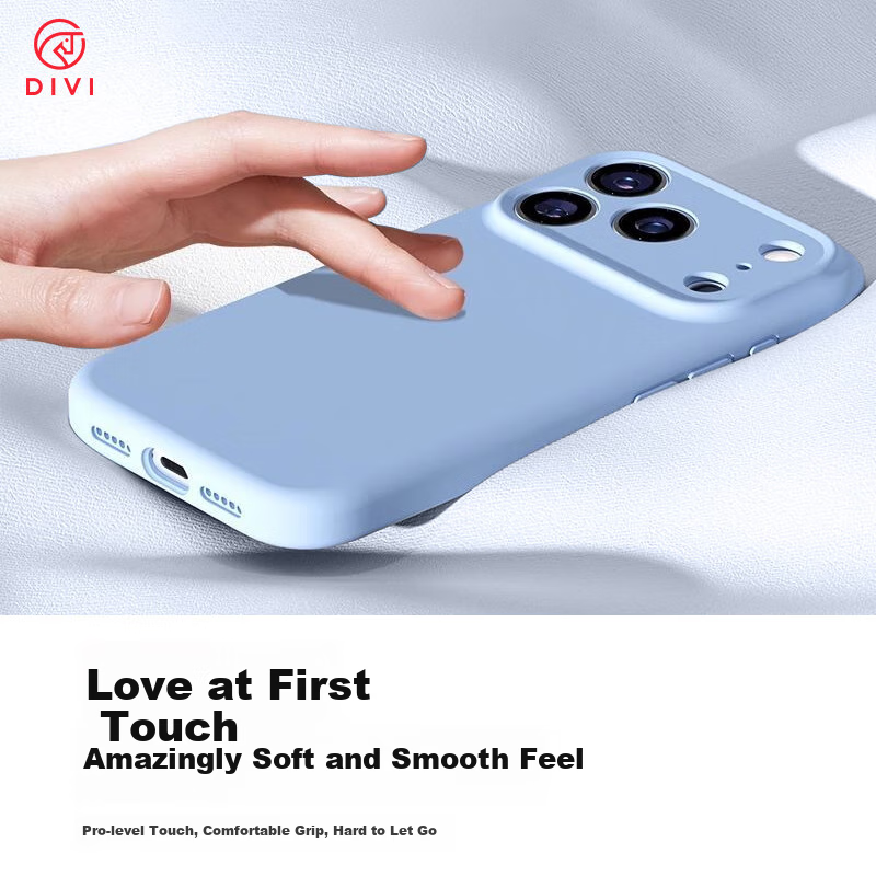 DIVI Zero-Feel Liquid Silicone Case for iPhone 14 Pro Max