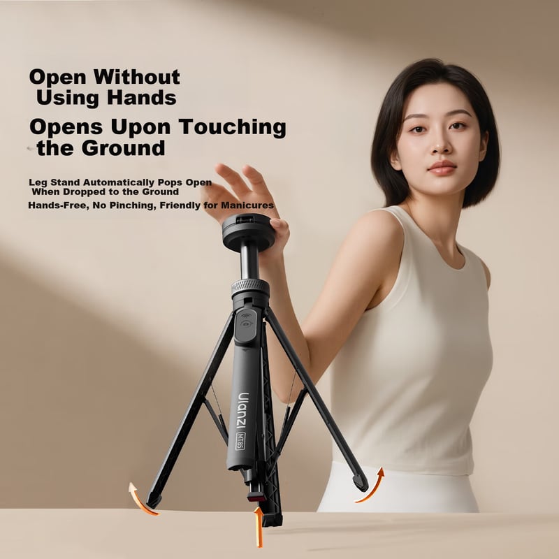 Ulanzi MT-85 Black Magnetic Selfie Stick
