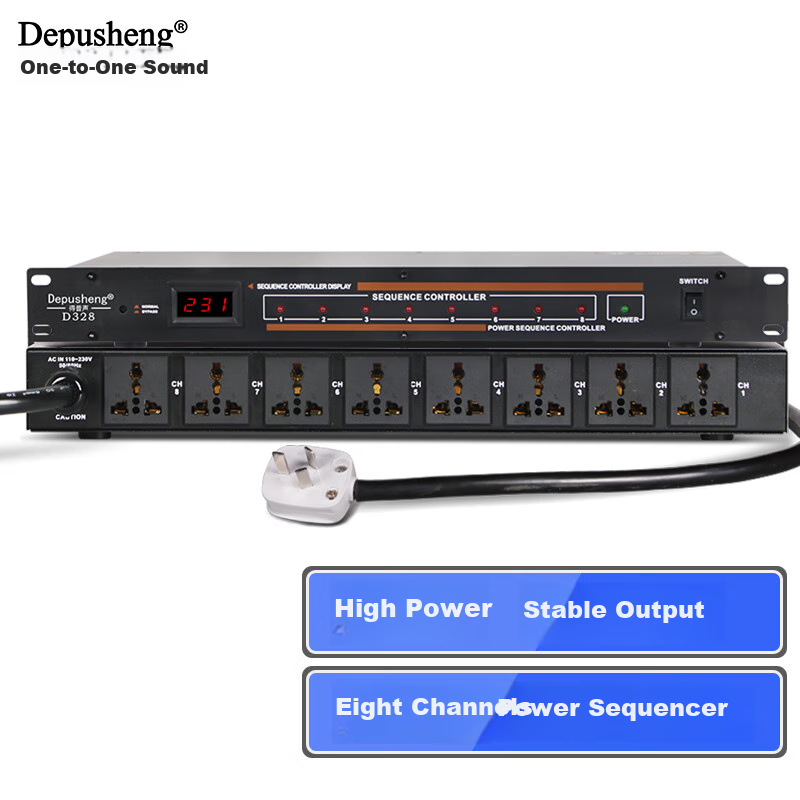 Depusheng D328 8-Channel Power Sequencer