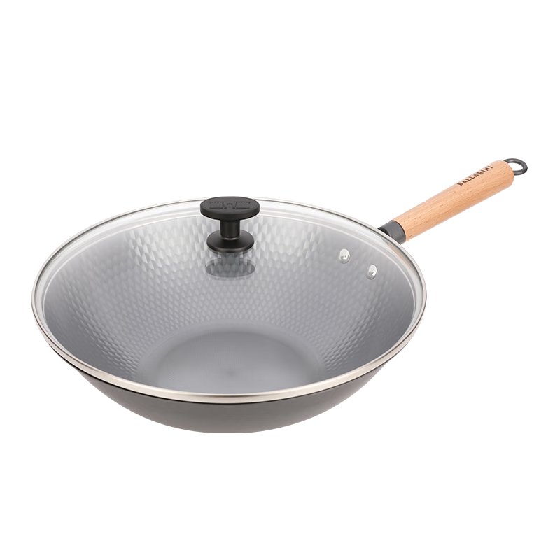 BALLARINI Titanium Seasoned Wok for Induction