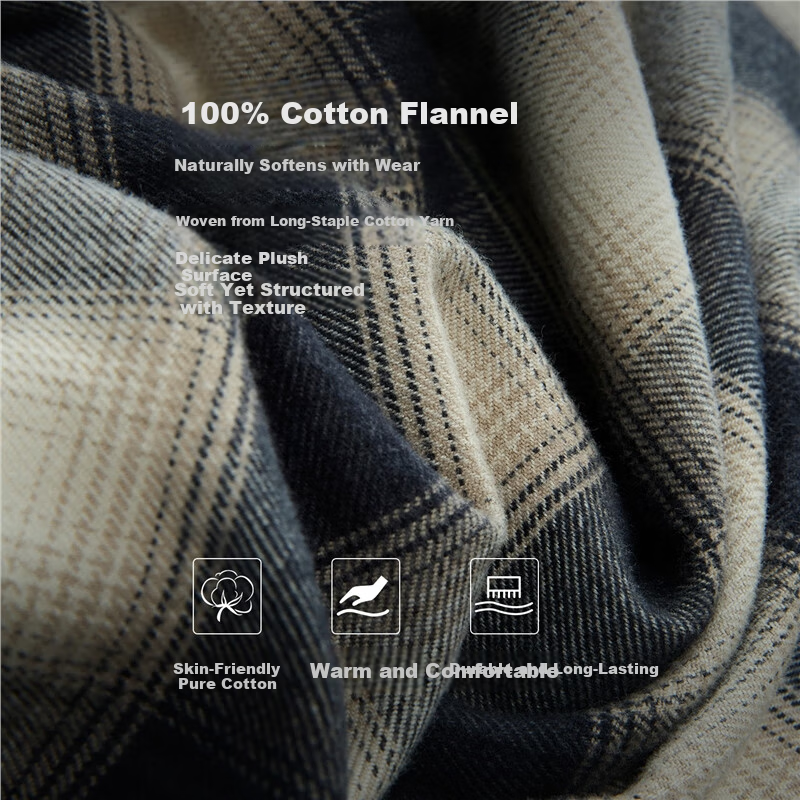 Giordano New American Casual Cotton Flannel Shirt