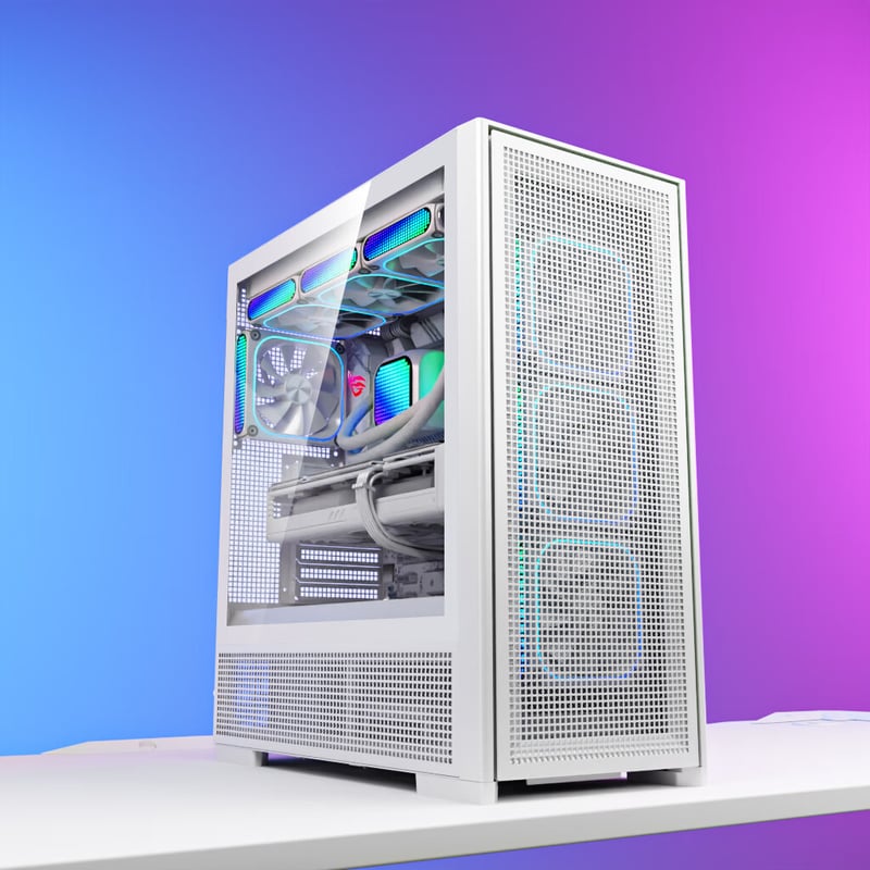 Aigo Fuyao Bili Black Glass Side Panel Computer Case