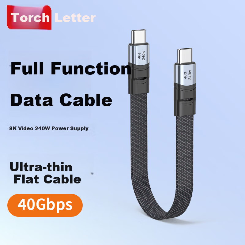 JUXIN USB4 Ultra-Thin Type-C Cable