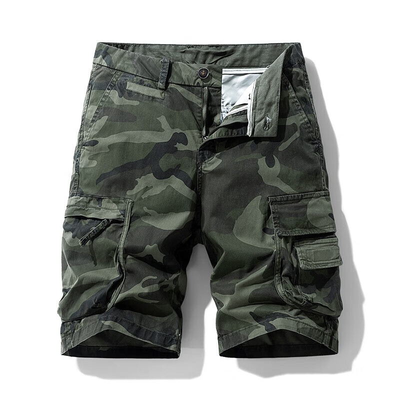 Dme Camouflage Cargo Shorts