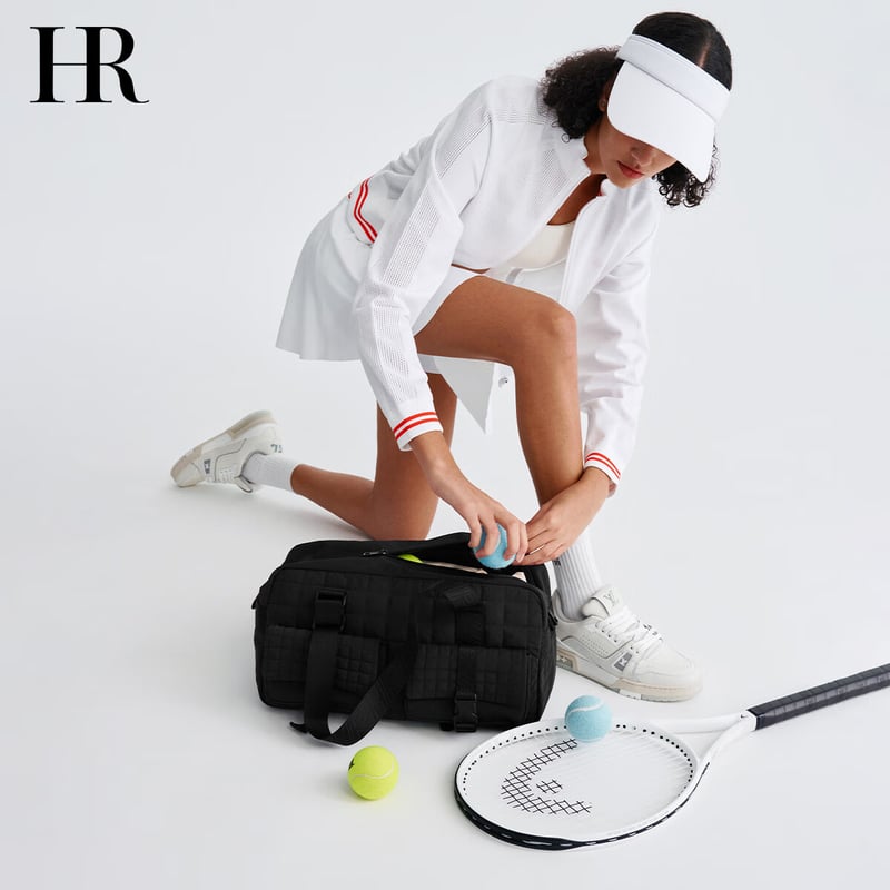 HR 2026 Women's Sports Shoulder Bag - Large Capacity Fitness Travel Bag