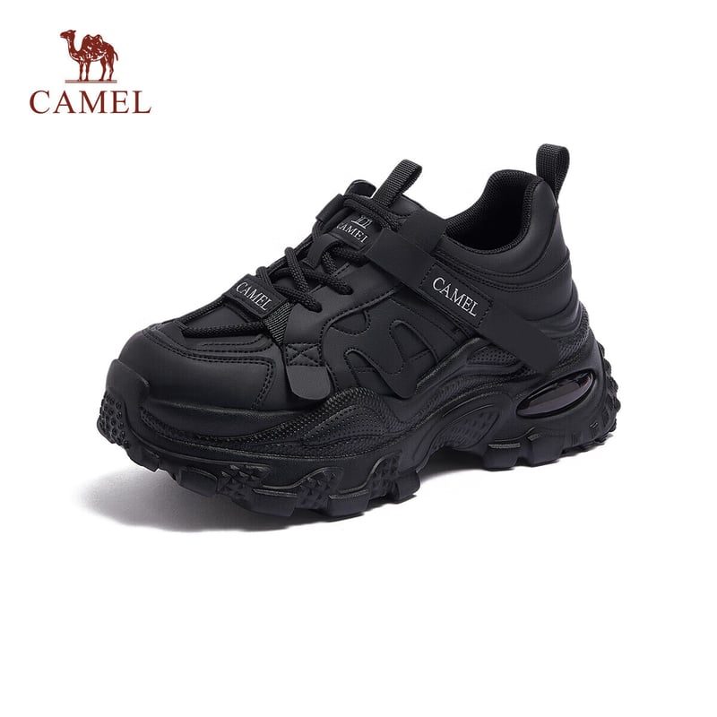 CAMEL Women's Dad Sneakers - Comfortable Sporty Height-Increasing Casual Shoes