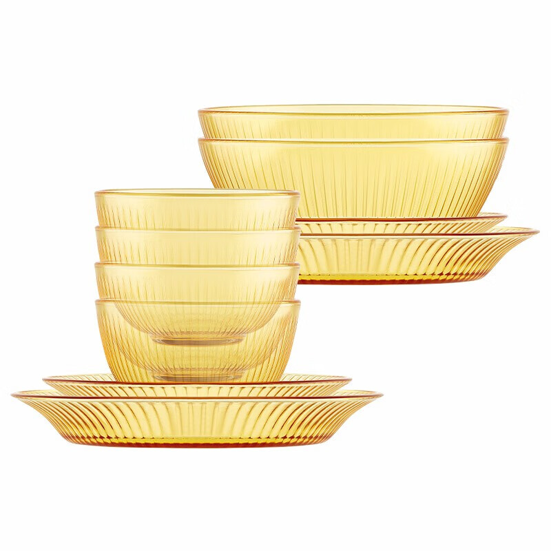 VISIONS Kangning Jingzhi Glass Dinnerware Set