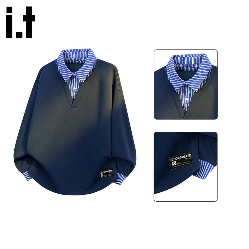 CHOCOOLATE Men's Long-Sleeve Sweatshirt