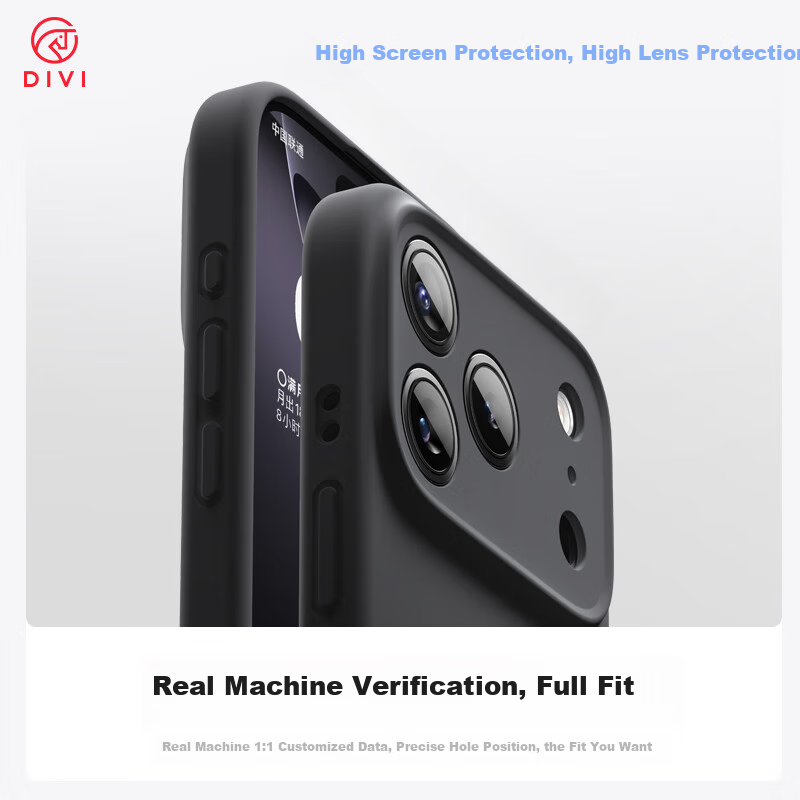 DIVI Official iPhone 17 Pro Liquid Silicone Case