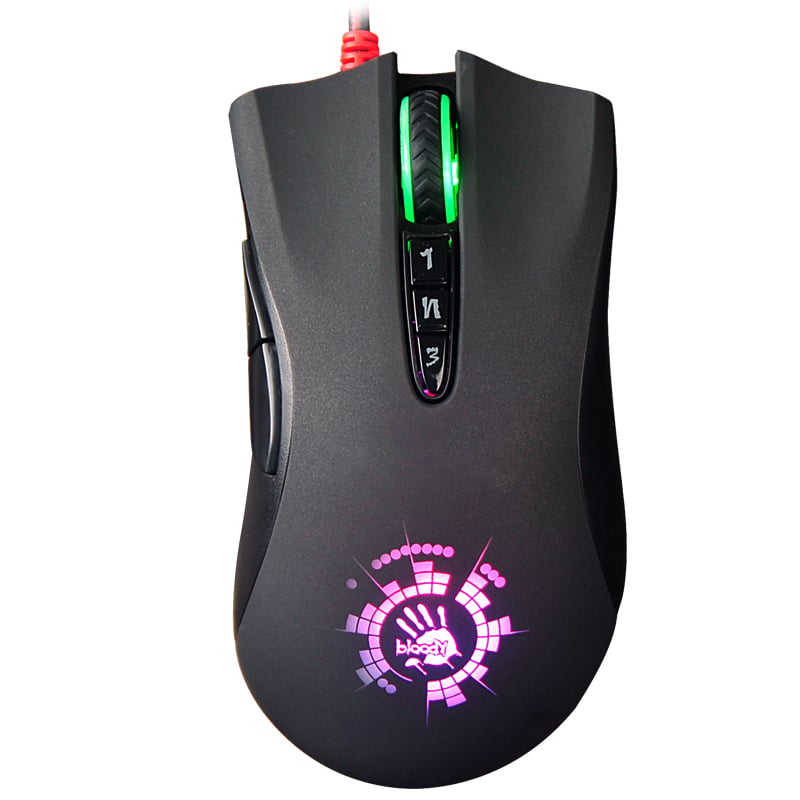 A4TECH V7M Blood Hand Phantom Gaming Mouse