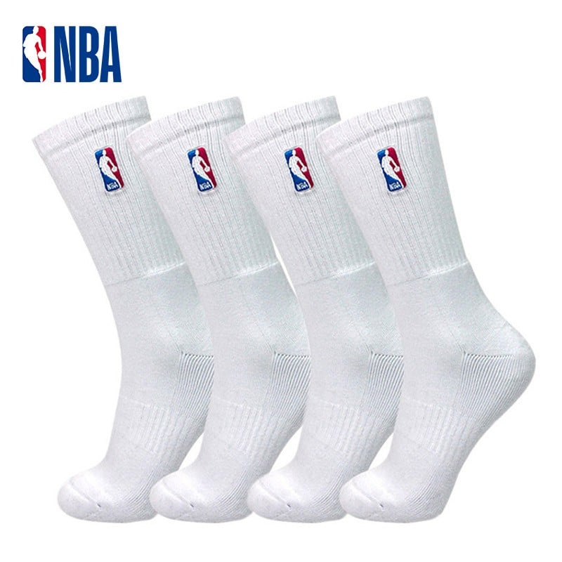 NBA Basketball Socks Men 2 Pairs Thick Terry Long Socks
